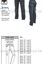 Best Worker jeans - FULL-STRETCH jeans werkbroek / spijker werkbroek multipocket