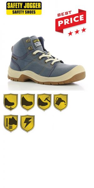 Safety Jogger - DESERT S1P SRC Blauwe werkschoenen / veiligheidsschoenen