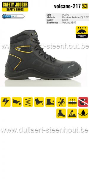 Safety Jogger - Volcano Waterproof S3 werkschoenen / S3 veiligheidsschoenen