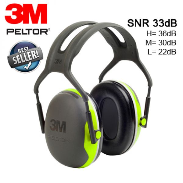 3M Peltor X4A Oorbeschermers SNR 33dB - professional 