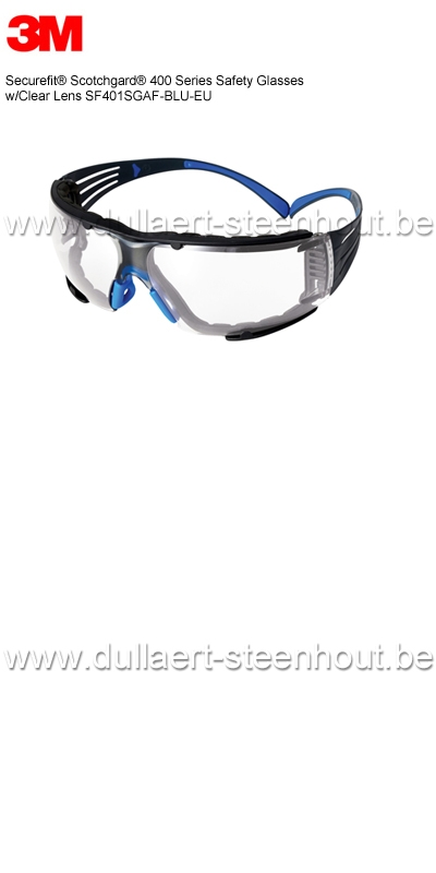 3M™ SecureFit™ 400 Veiligheidsbril SF401SGAF-BLU-F-EU 